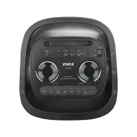 Vivax BS-820 Bluetooth karaoke hangszóró 80 W RMS 7000 mAh 7 óra fény TWS 2x mikrofon és gitár bemenet #5