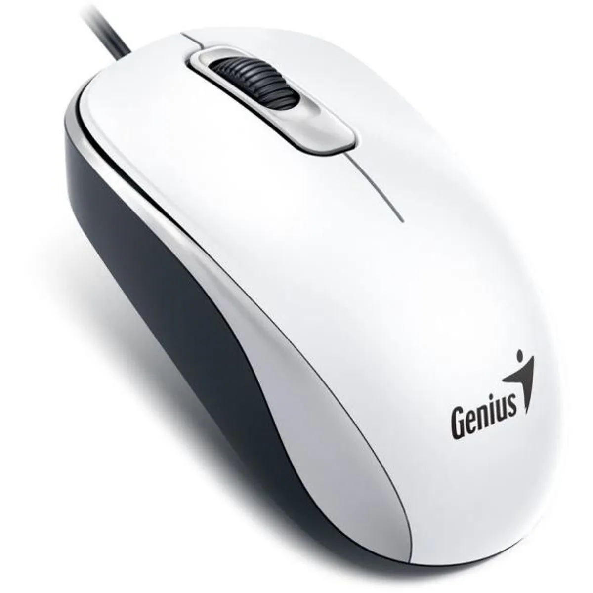 Genius 31010116109 DX-110 optikai USB vezetékes 3 gomb és görgő 1000dpi fehér kétkezes 150 cm kábel 86 g #1