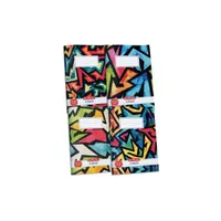 Herlitz Neon Art a5 kockás füzet 32 lap névcímkés