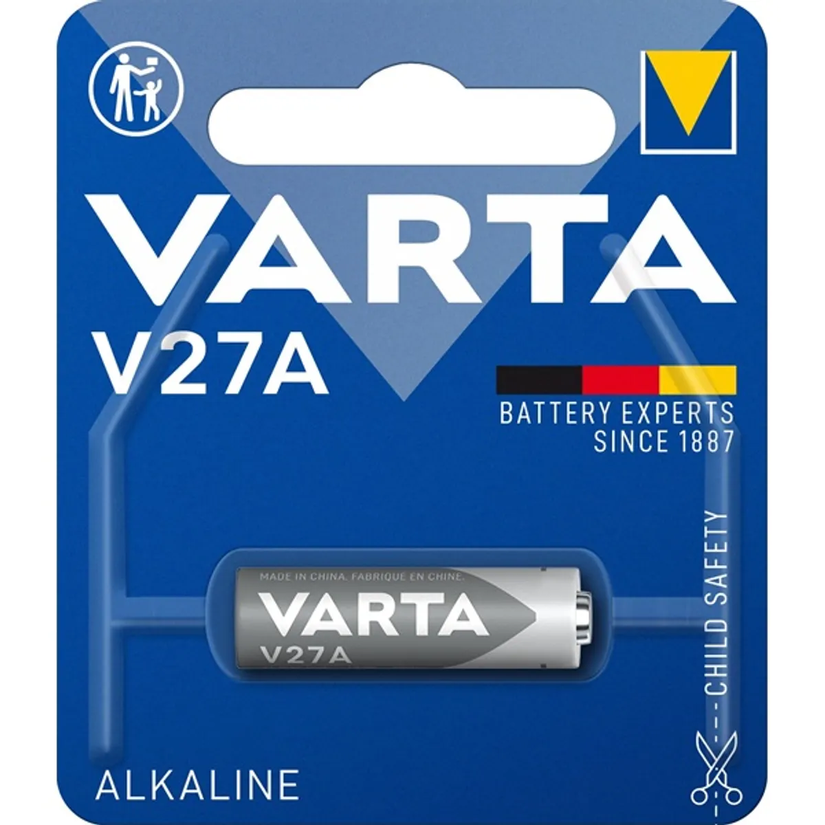 VARTA 4227112401 V27A gomb elem alkáli 12V 1db #2