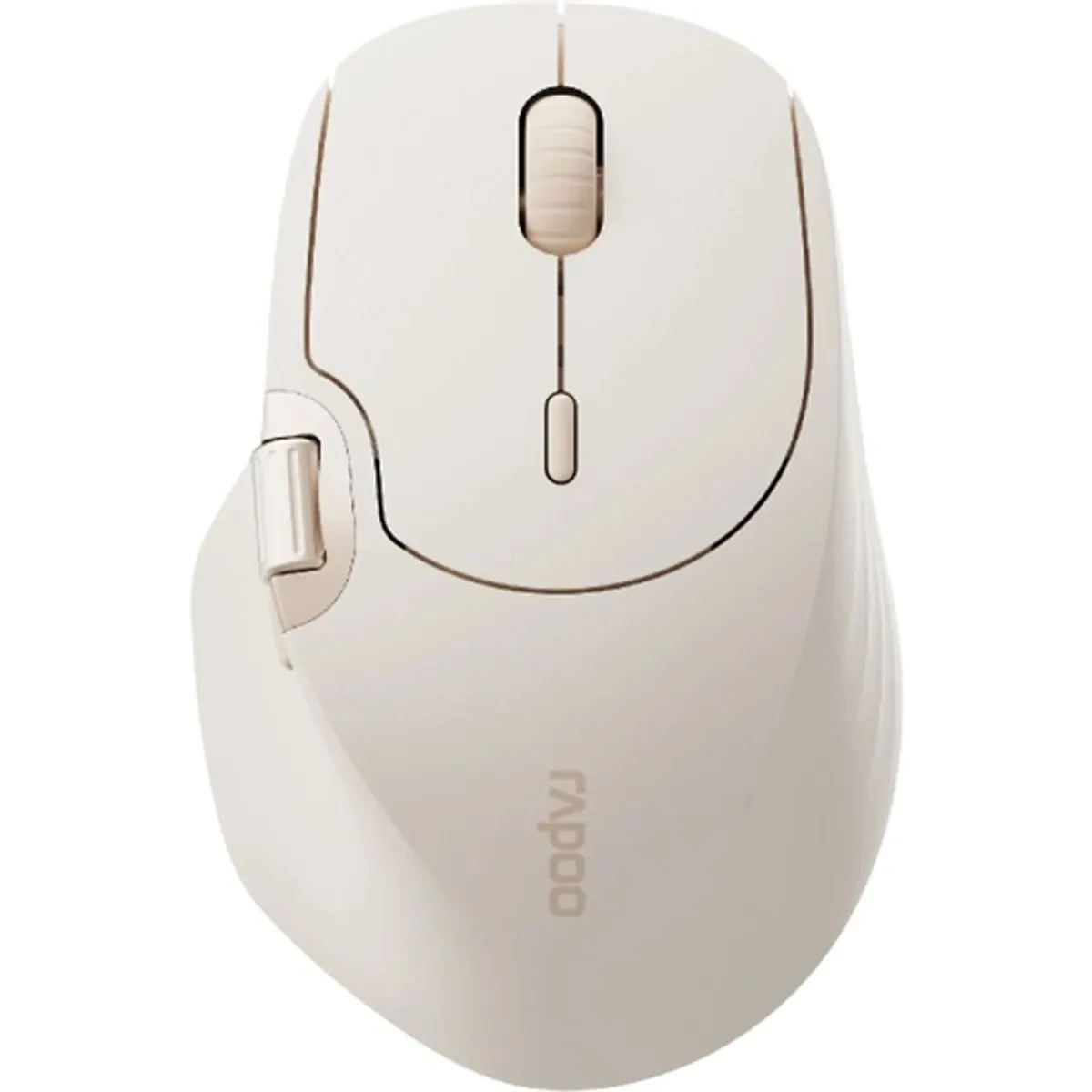 RAPOO 226117 MT560 9 gomb 3200 dpi Bluetooth 10 m beépített akkumulátor bézs #1