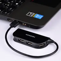 Axagon HUE-X4B négyportos USB 2.0 hub Type A fekete #3