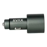 AVAX CC680B CARLY+ 140W USB-A USB-C fekete autós töltő #2