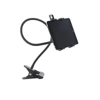 KIKKERLAND US85 gooseneck tablet tartó fekete 360 fokos 80 cm univerzális tablet kompatibilitás