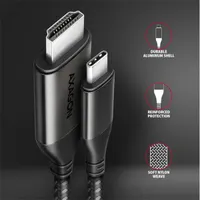 AXAGON RVC-HI2MC USB-C HDMI 2.0 kábel 180 cm fekete #3