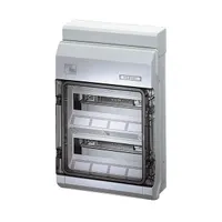 HENSEL 61001105 Időjárásálló KV-kiselosztó 129x295x458 mm IP65 műanyag szürke falon kívüli 2x12