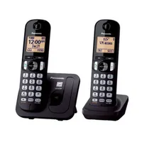 Panasonic KX-TGC212PDB dect telefon fekete vezeték nélküli kihangosítható 1.6"