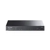 TP-LINK TL-SG2210P 8-portos gigabit PoE switch 2x SFP 53W VLAN QoS SNMP