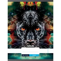 Nebulo VO-XM-A4 Xtreme 32-lapos Sima tűzött füzet #3