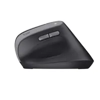 Trust 25145 Bayo II vertikális ergonómikus vezeték nélküli egér fekete 2400 dpi 2,4 GHz USB vevőegység #7