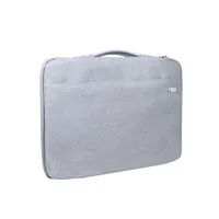 TOO LS-037GY-133 Notebook tok poliészter szürke 36.5 x 26.5 x 3 cm 13.3" fogantyúval #3
