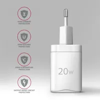 AXAGON ACU-PD20W PD3.0 QC4 USB-C töltő fehér univerzális 20W #5