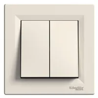 Schneider EPH0300123 Asfora csillárkapcsoló rugós bekötés 10A ip20 83x83x42 mm