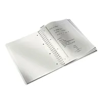 LEITZ 46380023 Spirálfüzet A4 80 lap kockás rózsaszín PP borító mikroperforált lefűzhető FSC #2