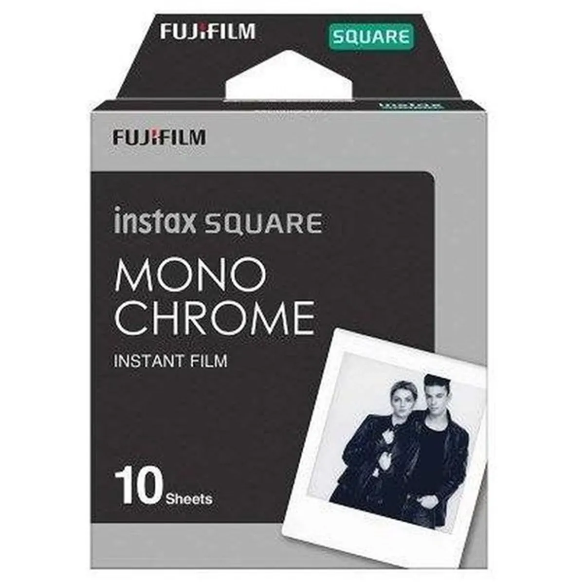 Fujifilm 16671332 Instax Square monokróm film 10 lap #1