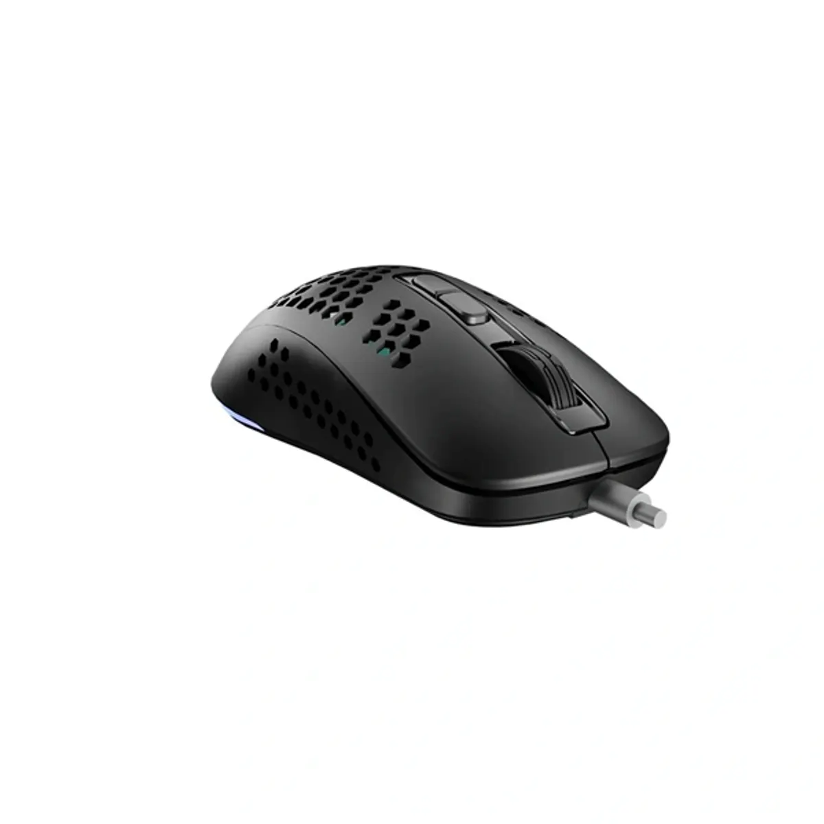 AVAX AVAX_LW01B LW01B PAW3327 6200dpi 1000Hz USB-C fekete RGB 160cm #5