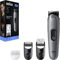 Braun 10AS490186 AIO 3500 0,5-21mm 14 hosszbeállítás 3 fésű precíziós vágó vezetékes és vezeték nélküli 50 perc #2