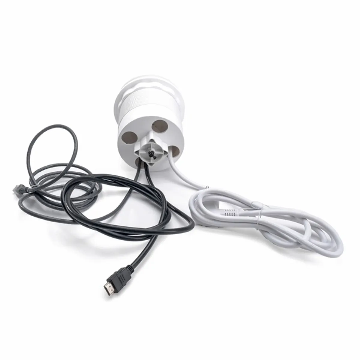 TOO PPS-100-4W rejtett hálózati elosztó beépíthető 4x SCHUKO fehér 1.8 m USB-A HDMI RJ45 #9