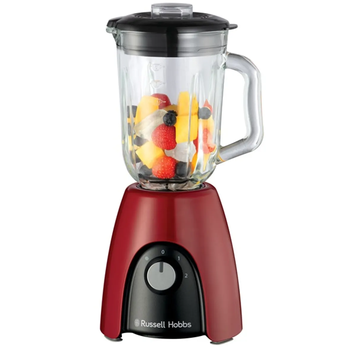 Russell Hobbs 25195026001 RH Desire Red 1,50 l üvegkehely 4 irányú pengék 650 W 2 sebességfokozat pulzáló #2