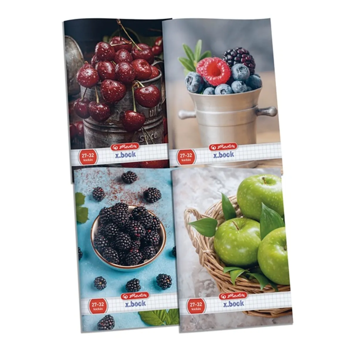 Herlitz 09092594 Fruit A5 32 lapos kockás füzet #1