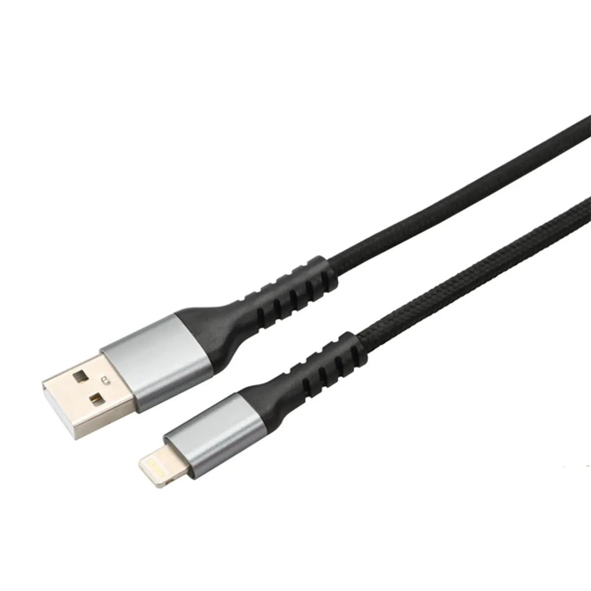 Avax CB401G Steely 1,5m USB A-Lightning acélszürke adat- és töltőkábel #2