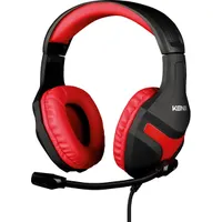 KONIX KX-GPK-NS Mythics Nintendo Switch gamer csomag fekete és piros fejhallgató tok 4 db játéktartó USB-C kábel 1,8 m üvegfólia #4