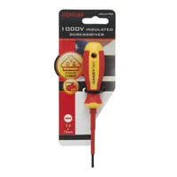 Handy 10560 Csavarhúzó 0,5x3,0x75mm 1000V mágneses fej szigetelt markolat