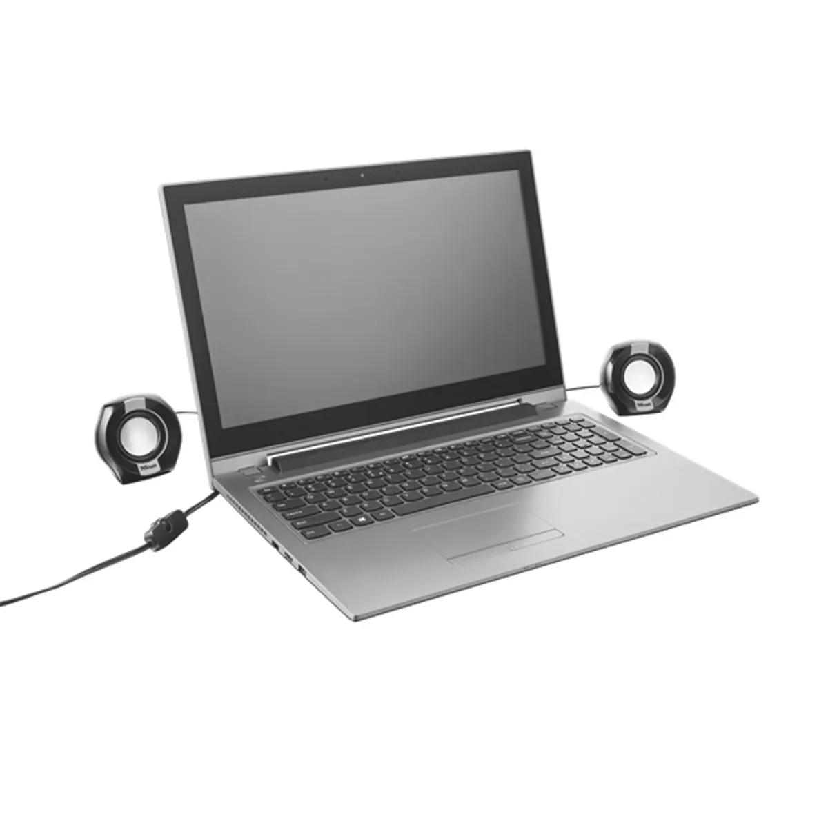 Trust 20943 Polo Compact 2.0 hangszóró szett Fekete 2x40 mm 150-20000 Hz 3,5 mm USB 4W RMS #3