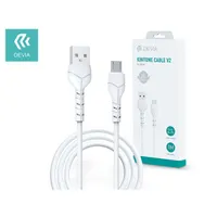 Devia ST351129 Kintone V2 USB-A micro USB adat- és töltőkábel 100 cm