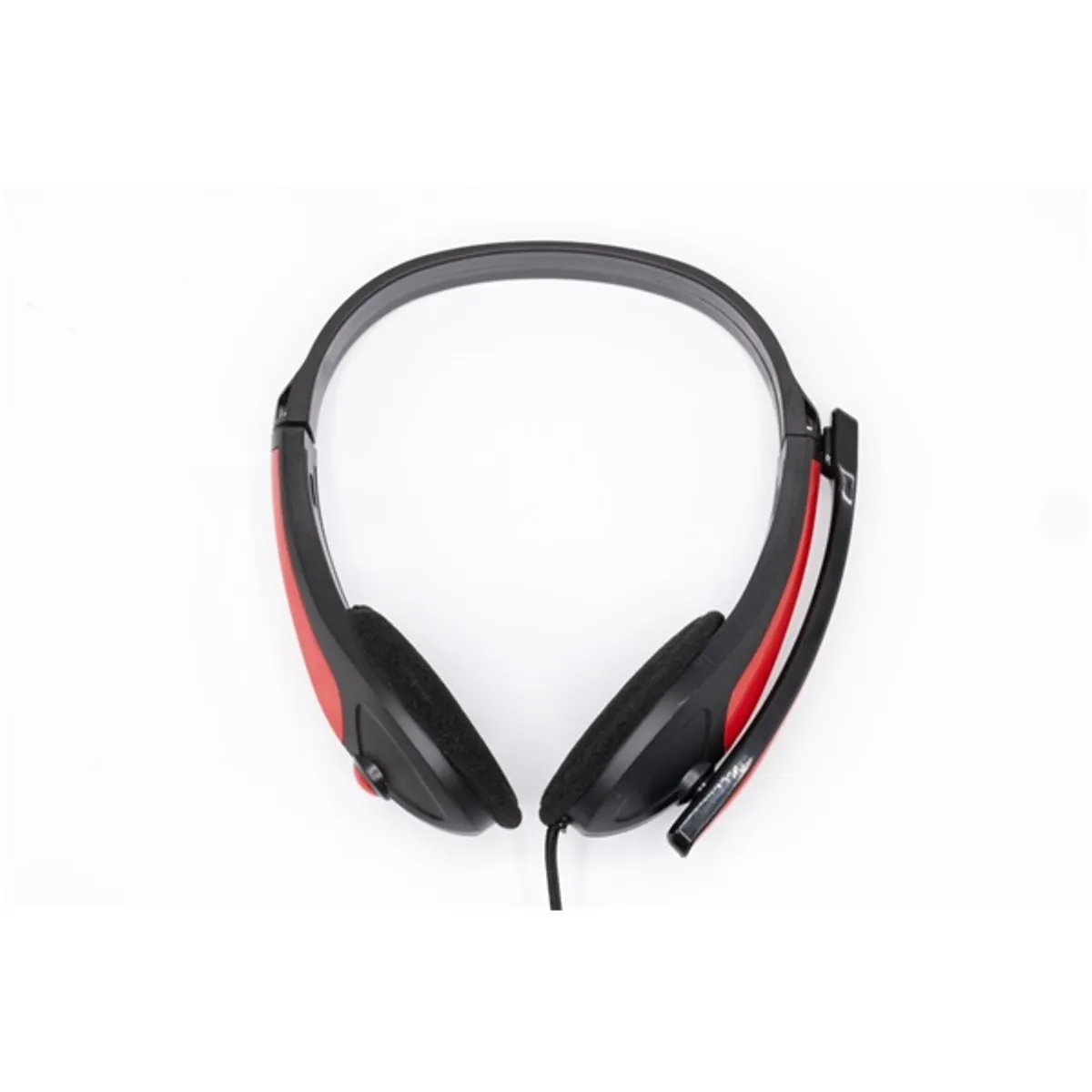 IRIS F-25 piros 2.0 fejhallgató 3.5mm, 1.2 m, bal mikrofon, 32 ohm, 20 Hz - 20 kHz, 120 dB #2