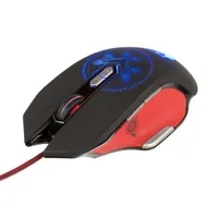 Drakkar KX-GMD-30-PC Heimdall gamer egér 4000 dpi USB vezetékes 9 programozható gomb fekete #2
