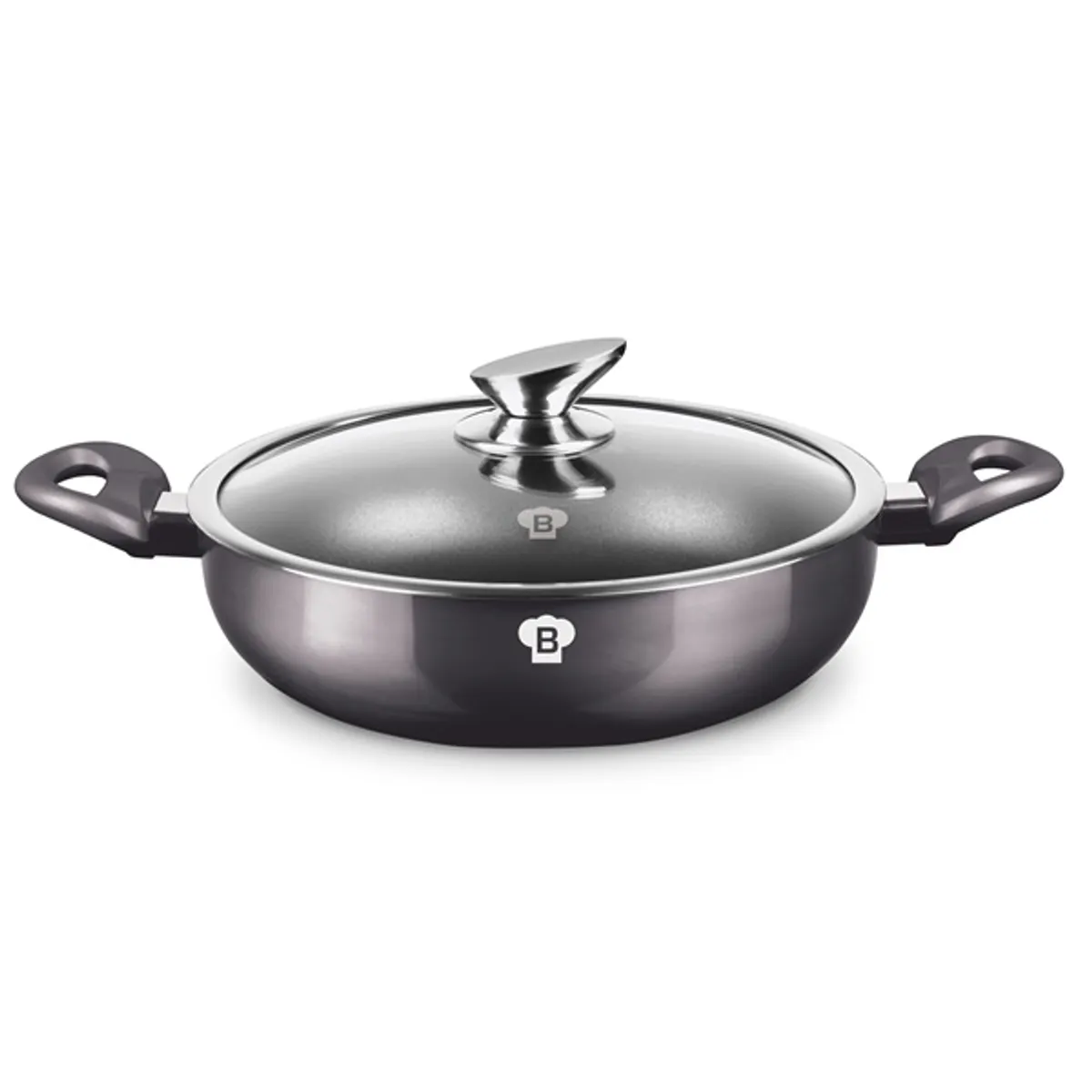 Blaumann BL-3962 3,5L lábas alumínium fekete 28 cm indukciós tapadásmentes mosogatógépes #2