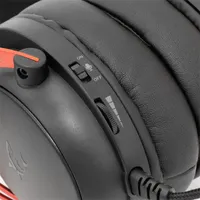 White Shark WS GH-2341B\/R Gorilla fekete-piros 53 mm 32 ohm 120 dB vezetékes gamer fejhallgató #5