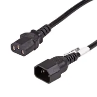 AKYGA AK-PC-11A C14-C13 tápkábel hosszabbító fekete 5 m #2