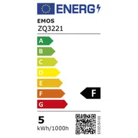 EMOS ZQ3221 LED fényforrás gyertya E14 6W 470lm natúr fehér #2