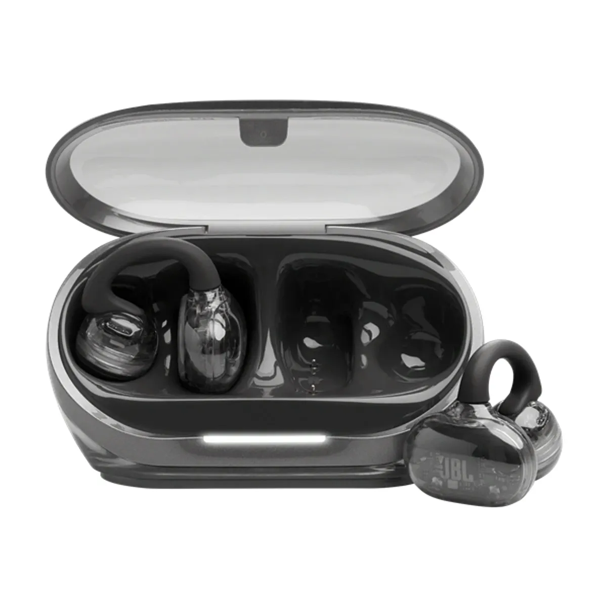 JBL JBLSNDGEARCLBLK soundgear clips open-ear true wireless fülhallgató fekete 11 mm usb-c ip54 8 óra #1