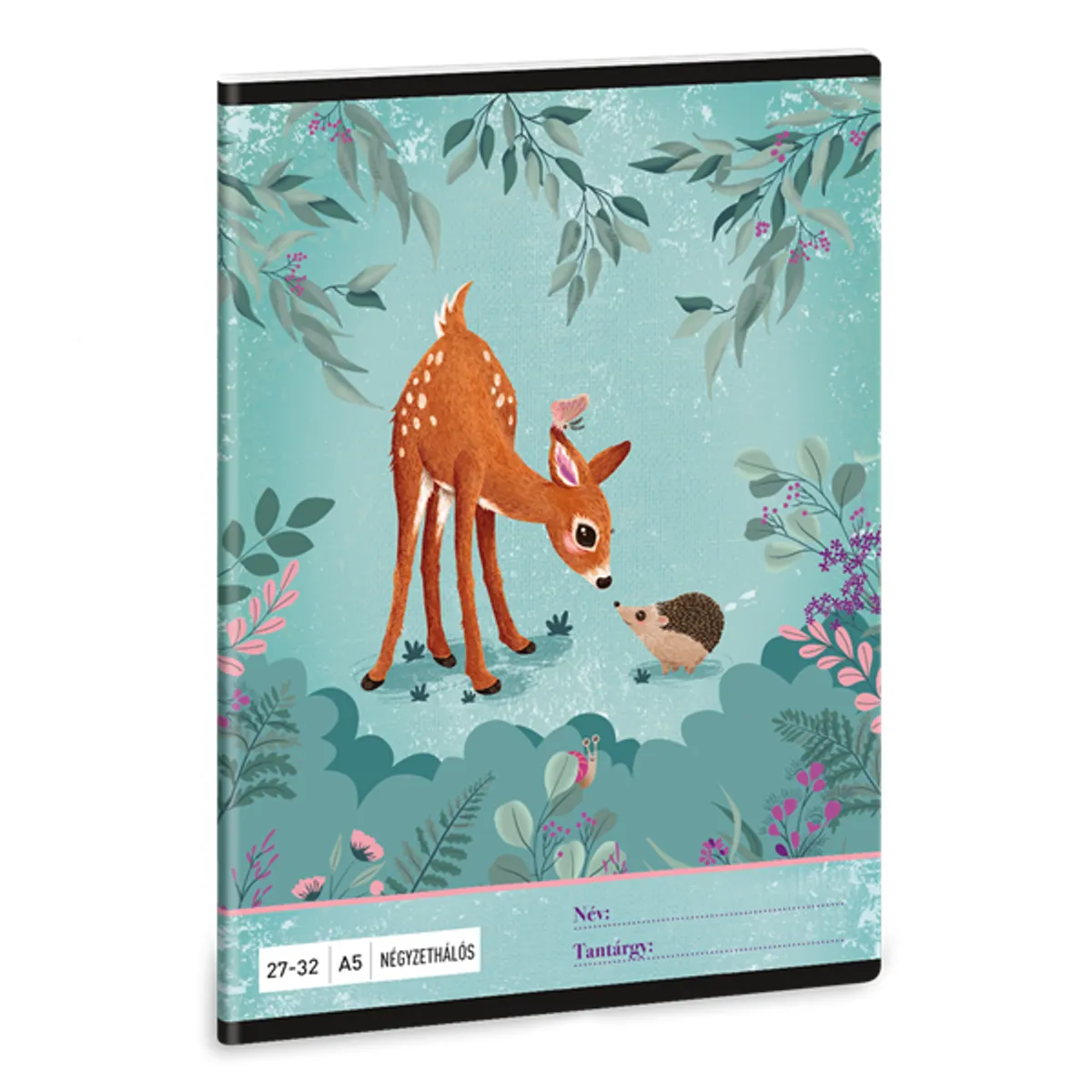 ARS UNA 53633392 My Secret Garden A5 32 oldal kockás #1