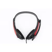 IRIS F-25 piros 2.0 fejhallgató 3.5mm, 1.2 m, bal mikrofon, 32 ohm, 20 Hz - 20 kHz, 120 dB #2