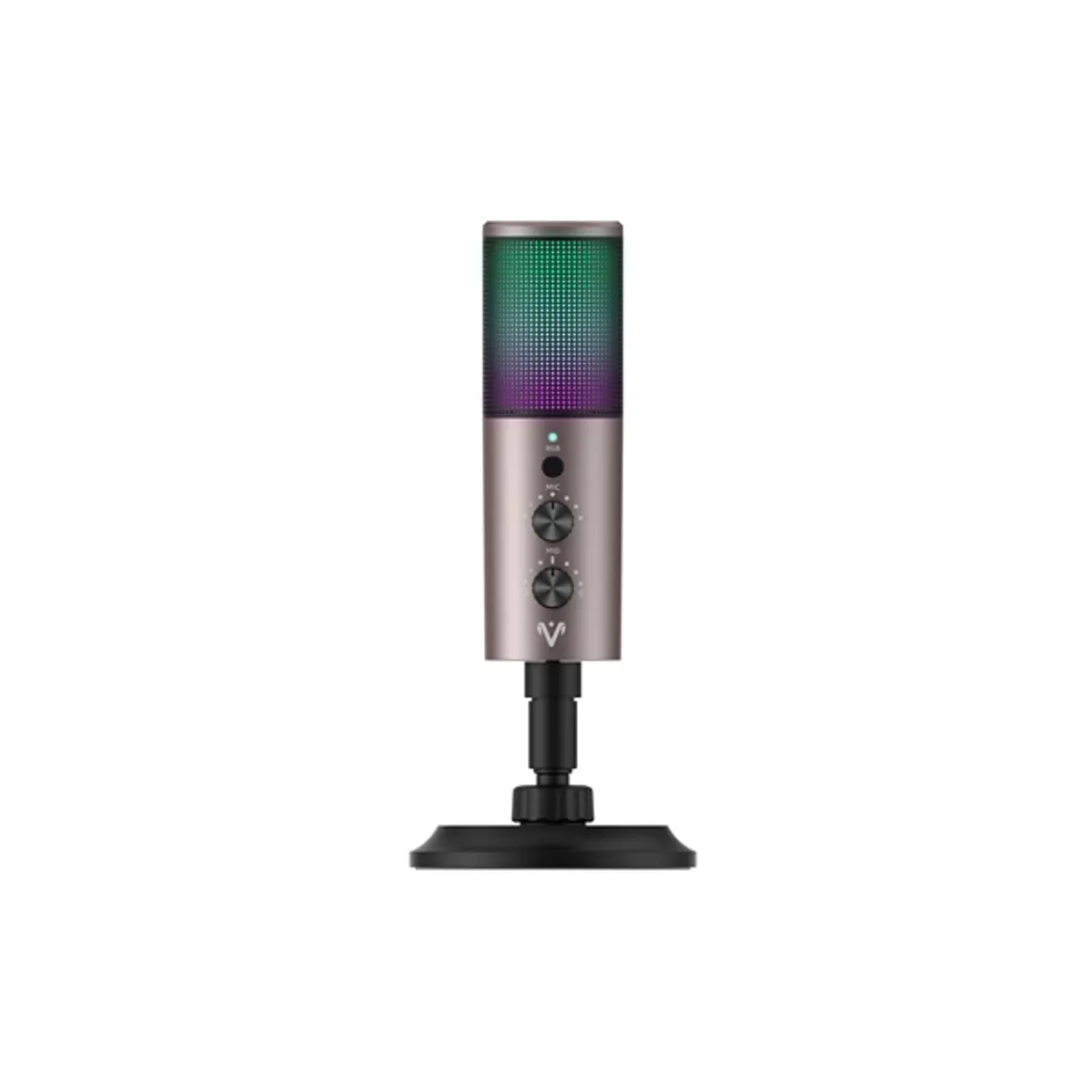 Ventaris VGM20 Syrinx mikrofon usb rgb érintésvezérlésű némítás zajcsökkentés cardioid 1,8 m usb-a usb-c kábel #1
