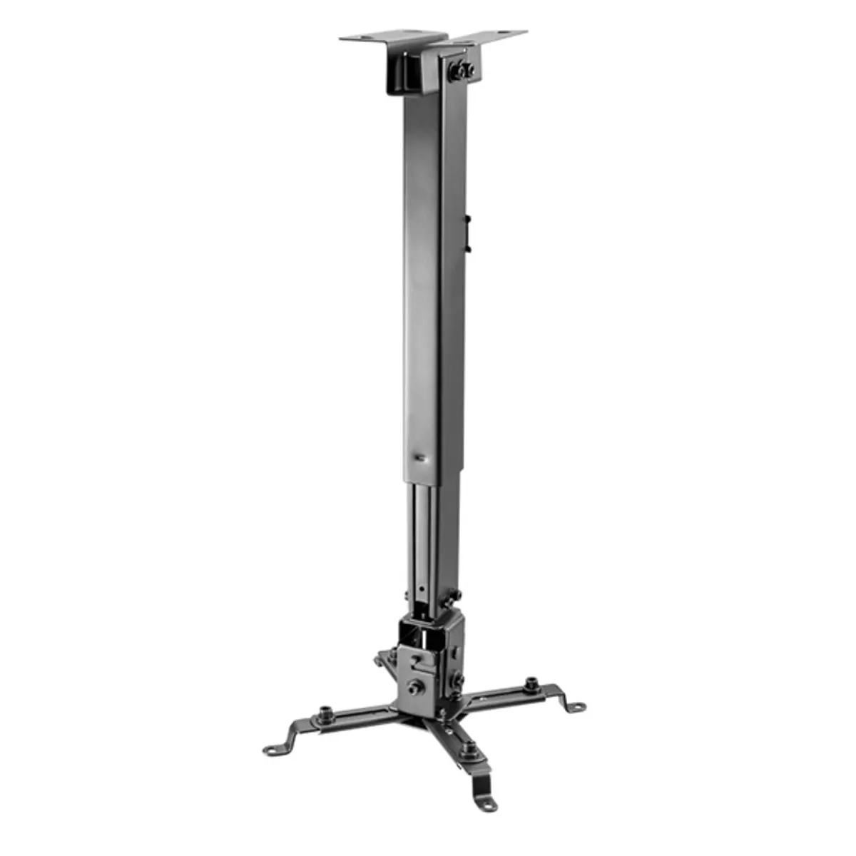 SBOX PM-18M kivetítő konzol forgatható, dönthető alumínium fekete 430-650 mm, 20 kg #1