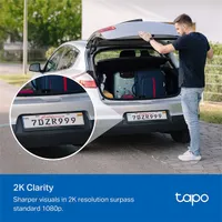 TP-LINK TC82 biztonsági kamera 2K 3MP, AI mozgás- és személyészlelés, kétirányú audio, IP65, beltéri és kültéri, microSD 512GB, Wi-Fi #5