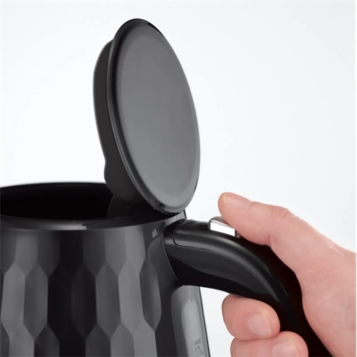 RUSSELL HOBBS 23864016002 Honeycomb 1,7L-es fekete 2400W 360 fokban Vezeték nélküli kancsó vízszintjelző #4