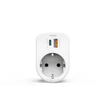 Hama 00223343 konnektor USB-C USB-A fehér SCHUKO #2
