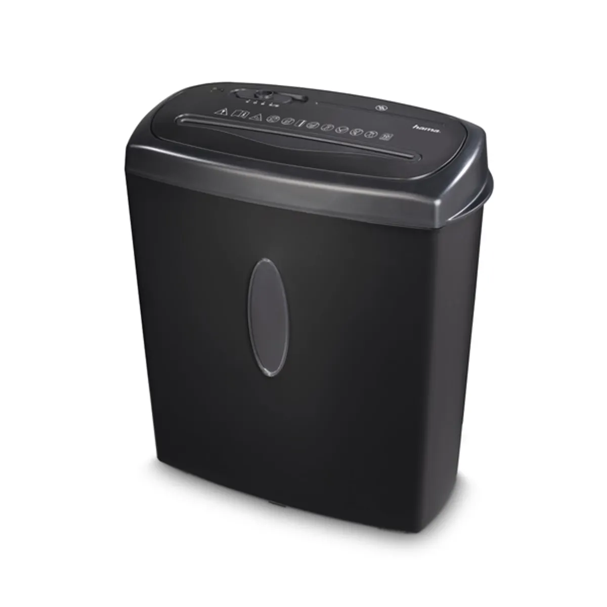HAMA 00050543 HOME X10CD Iratmegsemmisítő Keresztvágás 10 lap A4 CD-DVD-Blu-ray nyílás Kapacitás 16 l papír 16 l #1