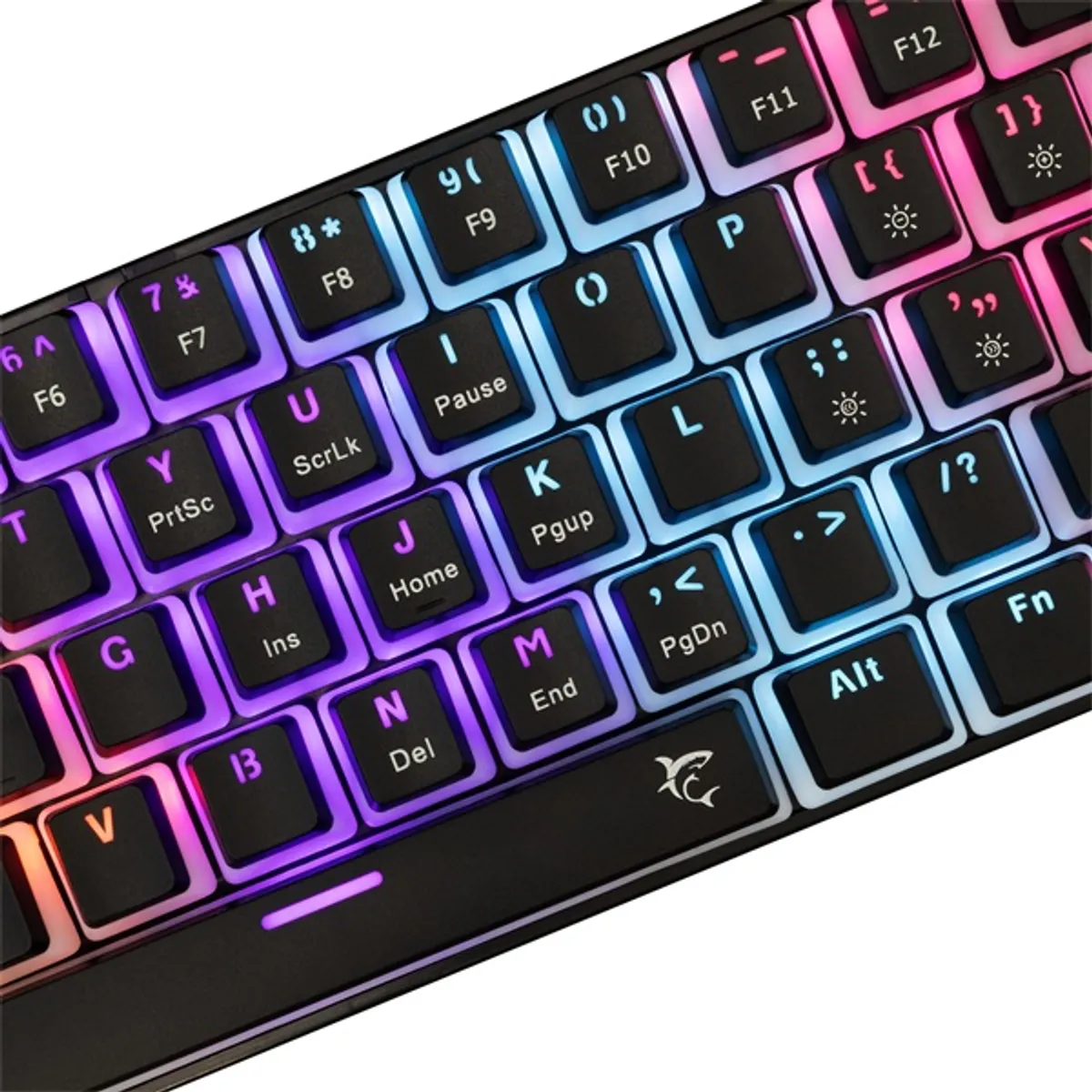 White Shark WS GK-2202-2B/R-US Ashiko 2 US piros kapcsoló RGB gamer billentyűzet #3