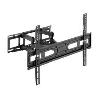 SBOX PLB-3646-2 fali konzol 37"-80" VESA 100x100;600x400, max terhelés 40 kg, dönthető és forgatható, magasságállítás, kábelvezetés, fekete