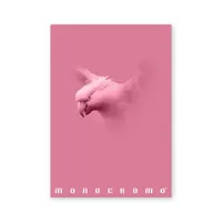 Pigna P1111-1293 Monocromo Pink A4 38 lap kockás füzet #3