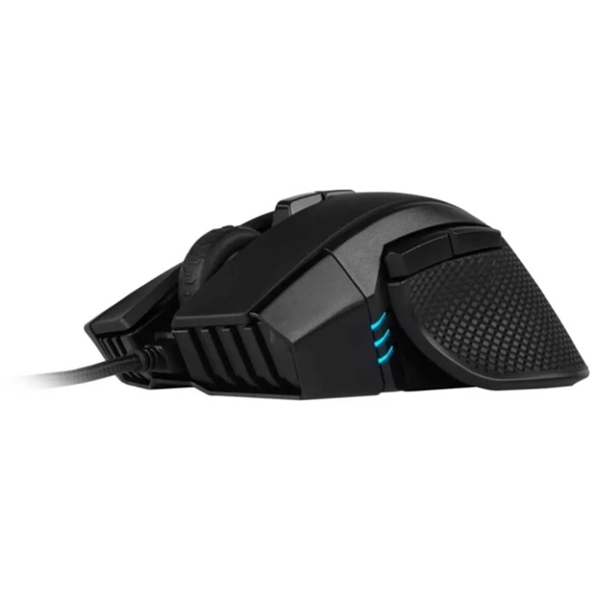 CORSAIR CH-9307011-EU IRONCLAW RGB optikai egér 18000 DPI 7 gombos vezetékes jobbkezes 1.8m RGB iCUE kompatibilis #3