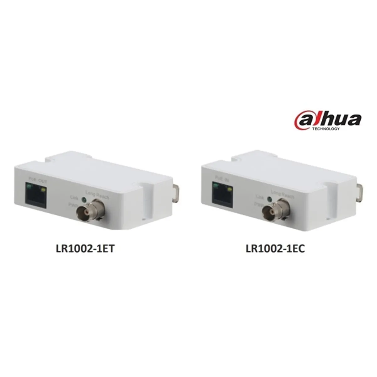 Dahua LR1002-1ET-V3 EOC konverter 1x RJ45 10-100, 1x BNC, PoE támogatás #1