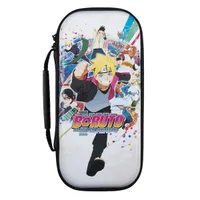 KONIX KX-BP-BORU-WORLD Boruto World utazótok Nintendo Switch fehér EVA szerkezet cipzár 140x350x51 mm #2